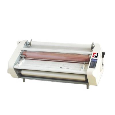 China Huanda HD-FM650 635 mm Both Sides Hot and Cold Rolling Automatic Laminator Roll to Roll Laminating Machine A3 for sale