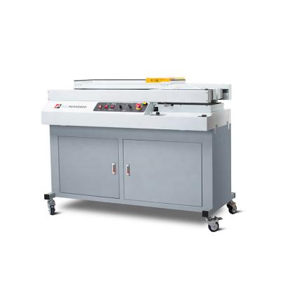 China Financial Electric Binder Huanda HD-50 Glue Binding Machine Gule Binding Book Automatic Perfect Folder Binding HD-50 A3 A4 for sale