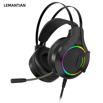 China New 7.1 Channel GH-09 Esports Headset Fashion Appearance Gaming Comfortable Wearing Earphone for sale