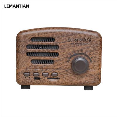 China Mini Portable Speaker Rechargeable FM Wireless Card Stereo Bass BT Wireless Speaker For Mobile Phone for sale