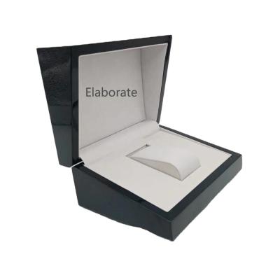 China Luxury Hot Selling Exquisite Jewelry Packaging Rings Earrings Wooden Box for sale