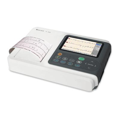 China Diagnose Iocare iE-300 Single / Portable Three-channel Digital Electrocardiograph ECG Machine for sale