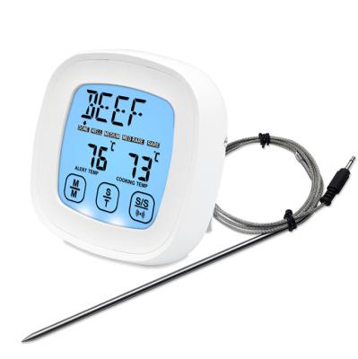 China Easy Operation Touch Kitchen Food Digital Display BBQ Timer BBQ Digit Food Thermomet for sale