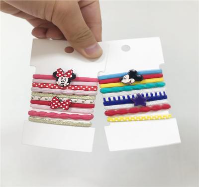 China Mini Ribbon Hair Ties Baby Adult for sale