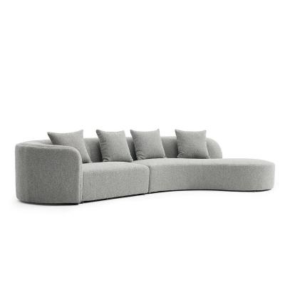 China Other Home Use Lamb Suede Sofa Set Furniture Couch Living Room Office Sofas 3-4 Seater Relax Lounge Chair Sofa Furniture for sale