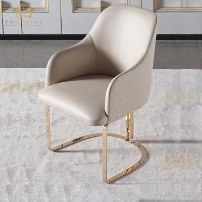 China Beautiful Cooling Comfort Dining Chair Suppliers While Chairs Modern Luxury Dining Room Furniture for sale