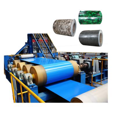 China Building Material Shops Aluminum Plate Coil Color Steel Coating Line And Lamination Production Line For Sale for sale