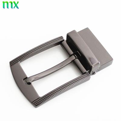 China Metal Buckle 35mm Reversible Strap Accessories Reversible Belt Buckle for sale