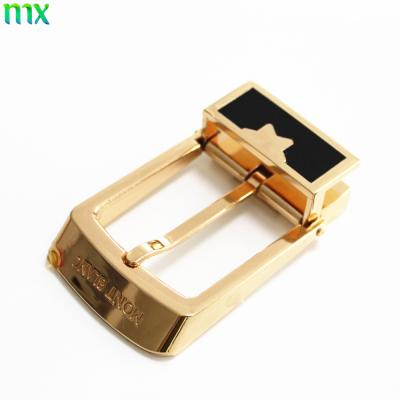 China Custom Wholesale Clip Belt Buckle Alloy Gold Metal Mens Spinning Blanks Clip Belt Buckle for sale