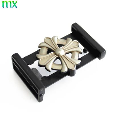 China Smooth Plate Belt Buckle Plate Buckles Alloy Belt Buckle For Leather Belt for sale