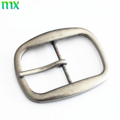 China 2020 New Fashion Metal Center Buckle 40mm High Quality Bar Pin Belt Buckle for sale