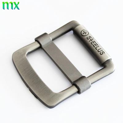 China Factory Zinc Alloy Center Bar Buckle Bar Pin Removable Buckle for sale