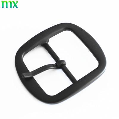 China Center Bar Buckle 40mm Zinc Alloy Blacke Square Pin Buckle for sale