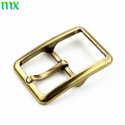 China Eco-friendly Alloy Metal Pin Belt Buckle Adjustable Center Bar Pin Belt Buckle for sale