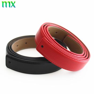 China Fashion.Casual.Business 2.8cm Color Red Black Women Leather Belt for sale