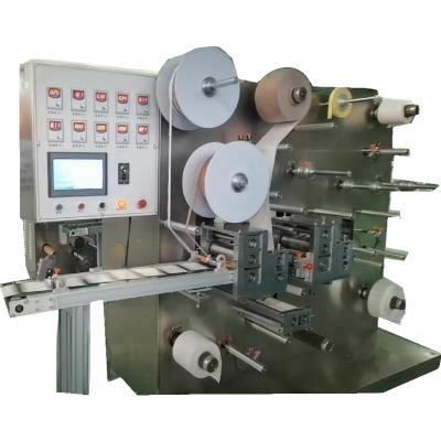 China Machinery & Hardware Full-automatic touch-screen and customizable plaster  and plastering package synthesizer for making non-woven coil bandages for sale