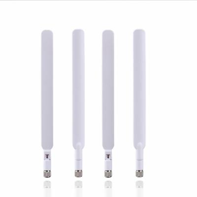 China Manufacturers 2.4G and 5G Antena Wifi Omni Wifi Antenna Directional 5 Km 10 Km 20 Km 433Mhz Antina Wifi Rubber Outdoor Dual Band Wireless Antenna 2.4Ghz 5Ghz White for sale