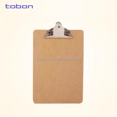 China Medium Density Fiberboard Color MDF Wood Clipboard FC A4 A5 Size MDF Staple Board for sale