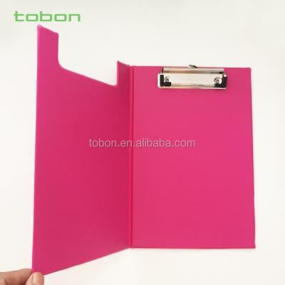 China PVC Customized Printing Cardboard Folder PVC Double Side Clipboard for sale