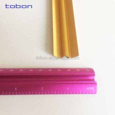 China Width 33mm, Length 15cm 20cm 30cm Metal Aluminum Ruler for sale