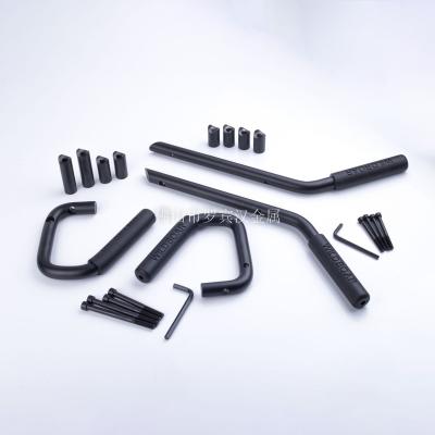 China Specially Authorized Wholesale New IP Heavy Duty Black Front And Back Grab Bar Handles Grabs for sale