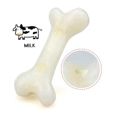 China 2021 Viable New Pet Product Dog Chew Toy Bone Flavored Nylon Bone Chew Toy for sale