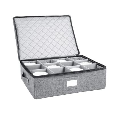 China Best Sustainable Storage Case Protective Stemware Chest For Storing Or Carrying Coffee Mugs Mugs Eco-Friendly Wine Cloth for sale