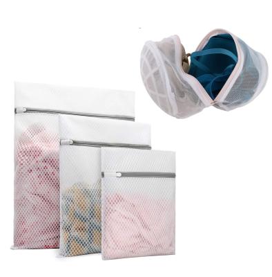 China Eco-friendly Durable Laundry Bag OEM Customized Wholesale Foldable Mesh Laundry Bag For Home for sale