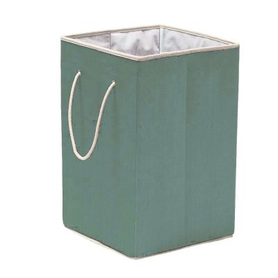 China Traditional Online Collection Laundry Basket Floor Rack Oxford Market Best-Selling Folding Clothes Hamper for sale