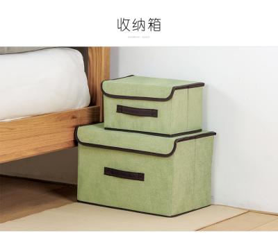 China Sustainable Tissue Storage Box With Lid Foldable Stackable Tissue Cardboard Organizer Storage Box With A Lid for sale