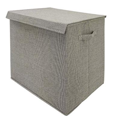 China Storage Cube Bins Chinese High Quality Viable Non Woven Fabric Storage Box Fabric On Hot Sale for sale