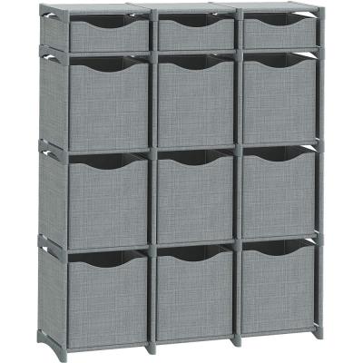 China Modern 9 Shelf Cube Closet Organizer Cloth Cube Storage Cabinet Modern Cloth Item for sale