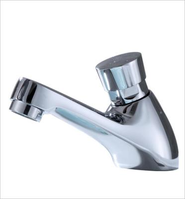 China Brass Thermostatic Faucets Basin Faucets Push Cold Delay Switch Bathroom Faucet Basin Sink Faucets Basin Taps For Bathroom Sink for sale