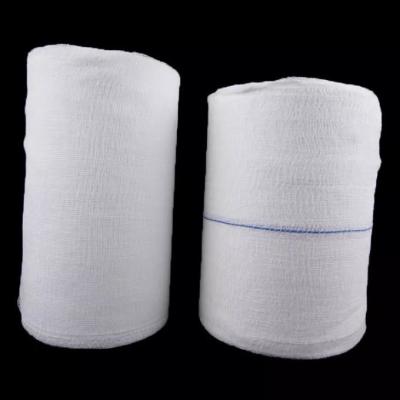 China 90cm X 100m Sterile Hydrophilic 100% Cotton Absorbent Medical Cotton Roll Disposable Sterile Gauze Roll zu verkaufen