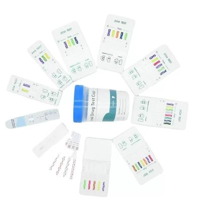 China DOA Rapid Abuse 10 Panel Urine Dip Instant Drug Test Abuse Test Strip for sale