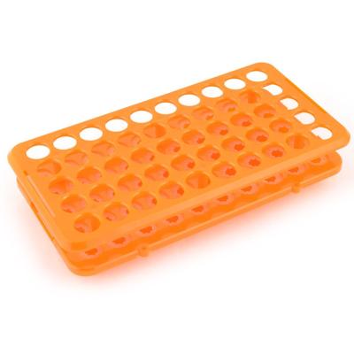 Κίνα 50 Well Plastic Multifunction Test Tube Holder Rack With Silicone προς πώληση