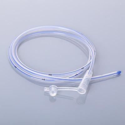 Cina OEM Transparent Disposable Medical PVC Stomach Feeding Tube 24Fr For Hospital in vendita