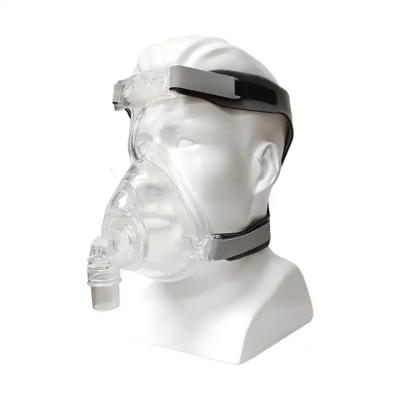 Cina Sistema CPAP CPAP Maschera per viso completo, maschera di silicone nasale CPAP con tubo di ossigeno da 2 metri in vendita