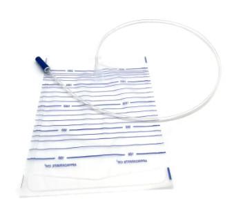 China Medical Use 1000ml Or Customized Convenient Disposable Urine Drainage Bags ODM OEM for sale