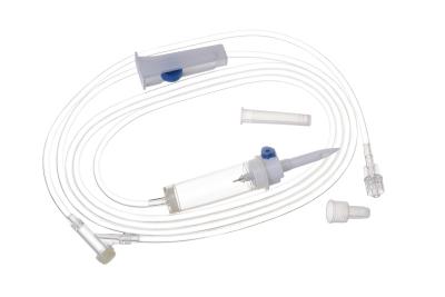 China ISO Certificate Admin Disposable Infusion Set 15 drops Sterile Y Injection Tube Customized for sale