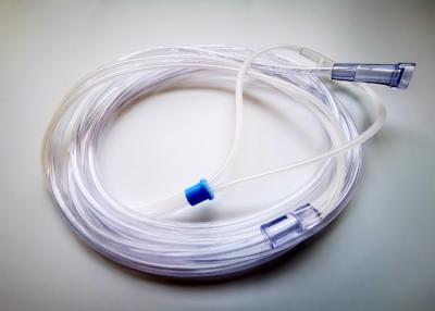 China 2.1m PVC-Niederfluß nasales Cannula-Rohr-gerader Sauerstoff zu verkaufen