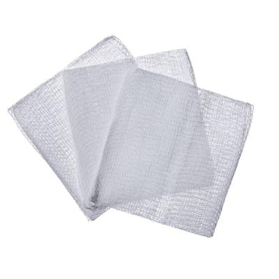 China Gemaakt van 100%-Katoen Gauze Sponges Supplier met de Chirurgische Medische Steriele Absorberende Gauze Swab witte gekronkelde vulling van Ce Te koop