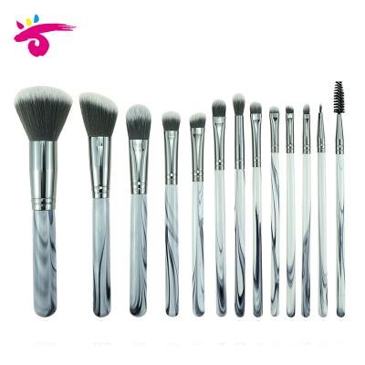 China Angular Blush Professional Cosmetic Tools Private Label Beauty Factory Makeup Brush Set Custom Made for sale