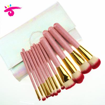 China Angular Blush Customize Private Label Make Up Tools Professional Makeup Brushes Powder Brush Cosmetic Beauty Accessories for sale