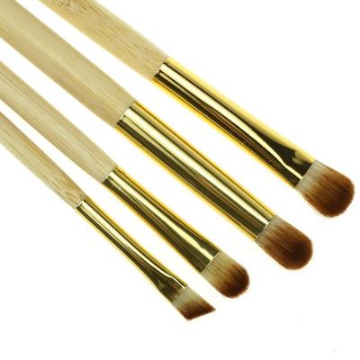 China Angular Blush 2021 New Custom Design Handle Kabuki Brush Makeup Wood Brush Set for sale