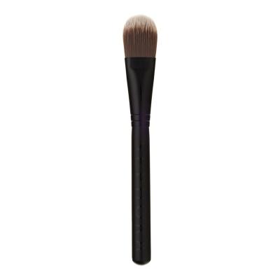 China BASE foundation brush with black hair and vegan hair handle for liquid cream for sale