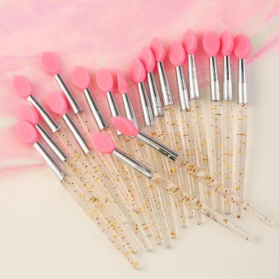 China Soft 2021 Portable Silicone Lip Brush Mini Lip Scrub Liner Brush Makeup Slant Lipstick Brush Beauty Tool for sale