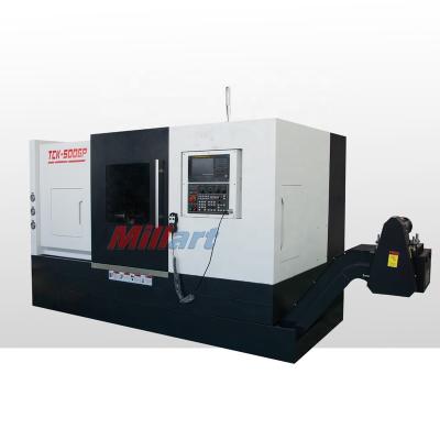 China Building Material Stores High Quality CNC Lathe Machine Slope Bed CNC Lathe TCK500GP for sale