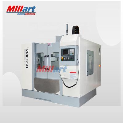 China Building Material Stores Factory Supply High Precision GSK SIEMENS FANUC System Vertical Machining Center VMC650 for sale