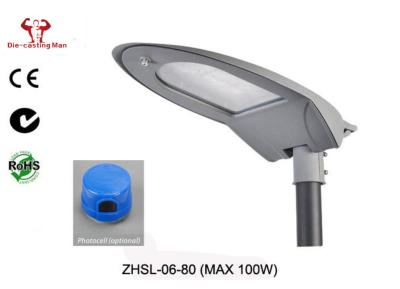 China Road / Industrial Area LED Street Light Housing 100w Wattage Die Casting Aluminum Body for sale